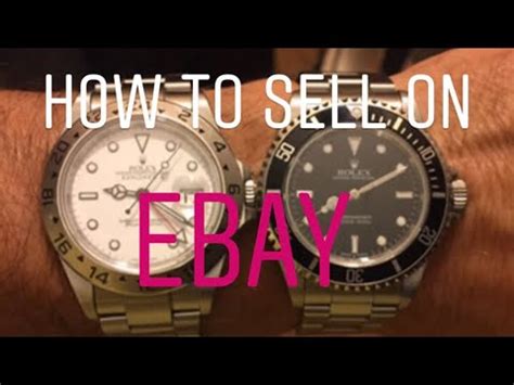 how to sell a replica watch on ebay|ebay selling rolex watches.